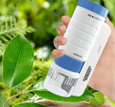 Portable Handheld Microscope - 60X-200X Zoom, LED Light, Durable ABS | Ideal for Outdoor Exploration, Education & Youngsters